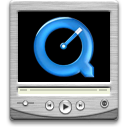 AQUA ICONS APPLICATIONS QUICKTIME PLA